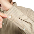 Men's Wrinkle Free Cotton Shirt: Comfort & Style S - Shop Giordano