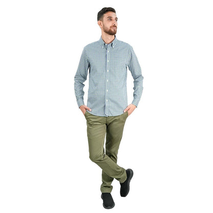 Men's Wrinkle - Free Long Sleeve Cotton Oxford Shirt - Giordano