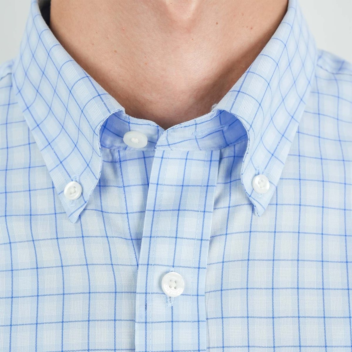 Men's Wrinkle - Free Long Sleeve Cotton Oxford Shirt - Giordano
