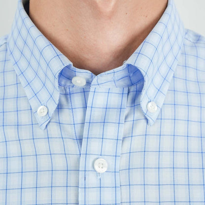 Men's Wrinkle - Free Long Sleeve Cotton Oxford Shirt - Giordano