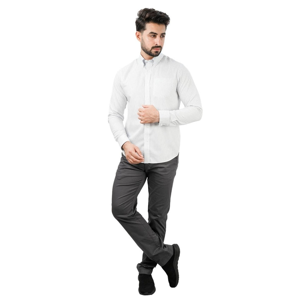 Men's Wrinkle - Free Long Sleeve Cotton Oxford Shirt S - Shop Giordano