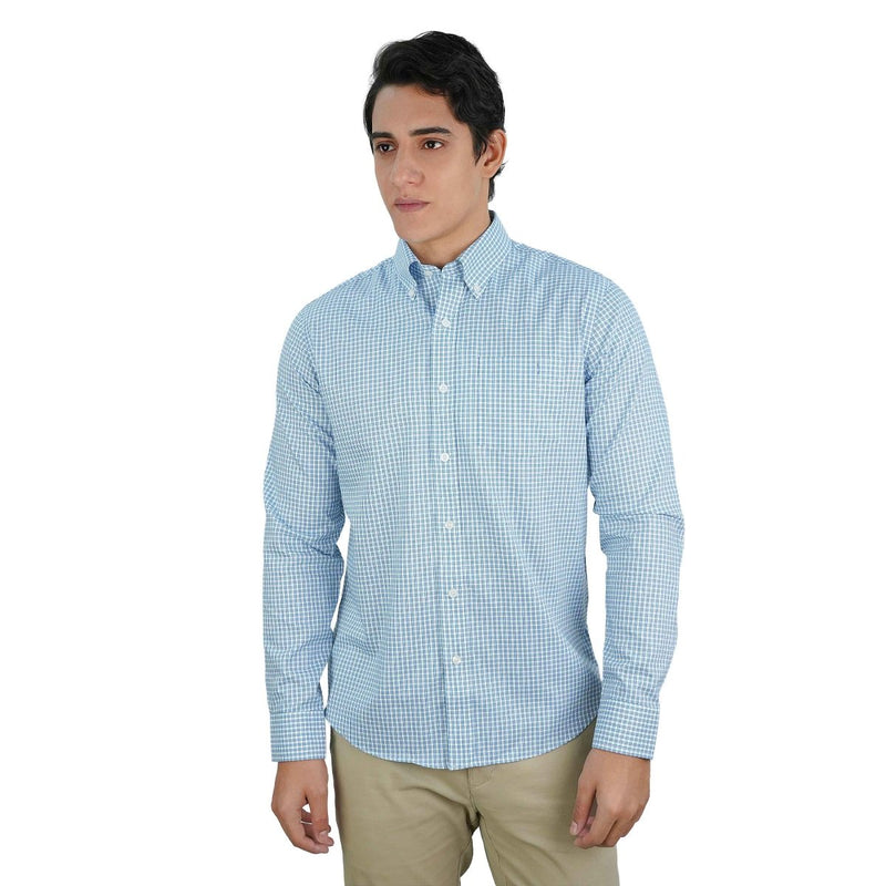 Men's Wrinkle - Free Long Sleeve Cotton Oxford Shirt S - Shop Giordano