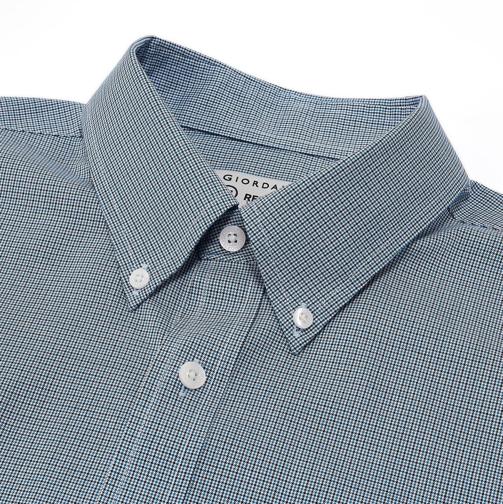 Men's Wrinkle - Free Long Sleeve Cotton Oxford Shirt S - Shop Giordano