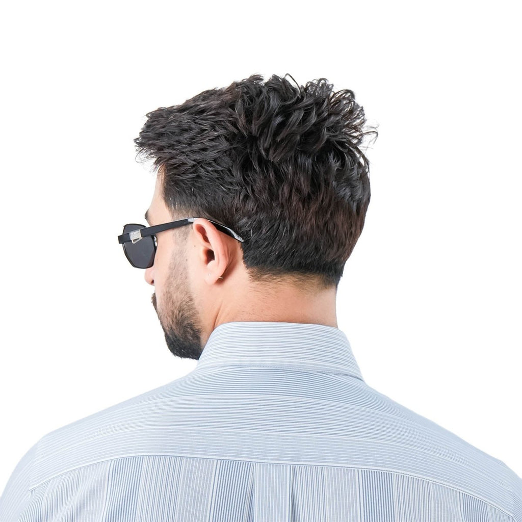 Men's Wrinkle - Free Long Sleeve Cotton Oxford Shirt S - Shop Giordano