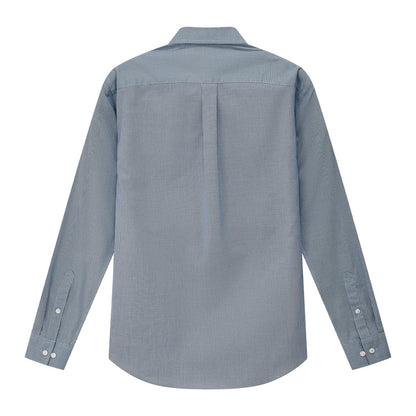 Men's Wrinkle - Free Long Sleeve Cotton Oxford Shirt - Giordano