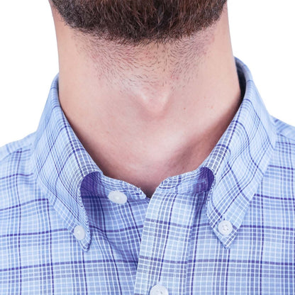 Men's Wrinkle - Free Long Sleeve Cotton Oxford Shirt - Giordano