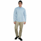 Men's Wrinkle - Free Long Sleeve Cotton Oxford Shirt S - Shop Giordano