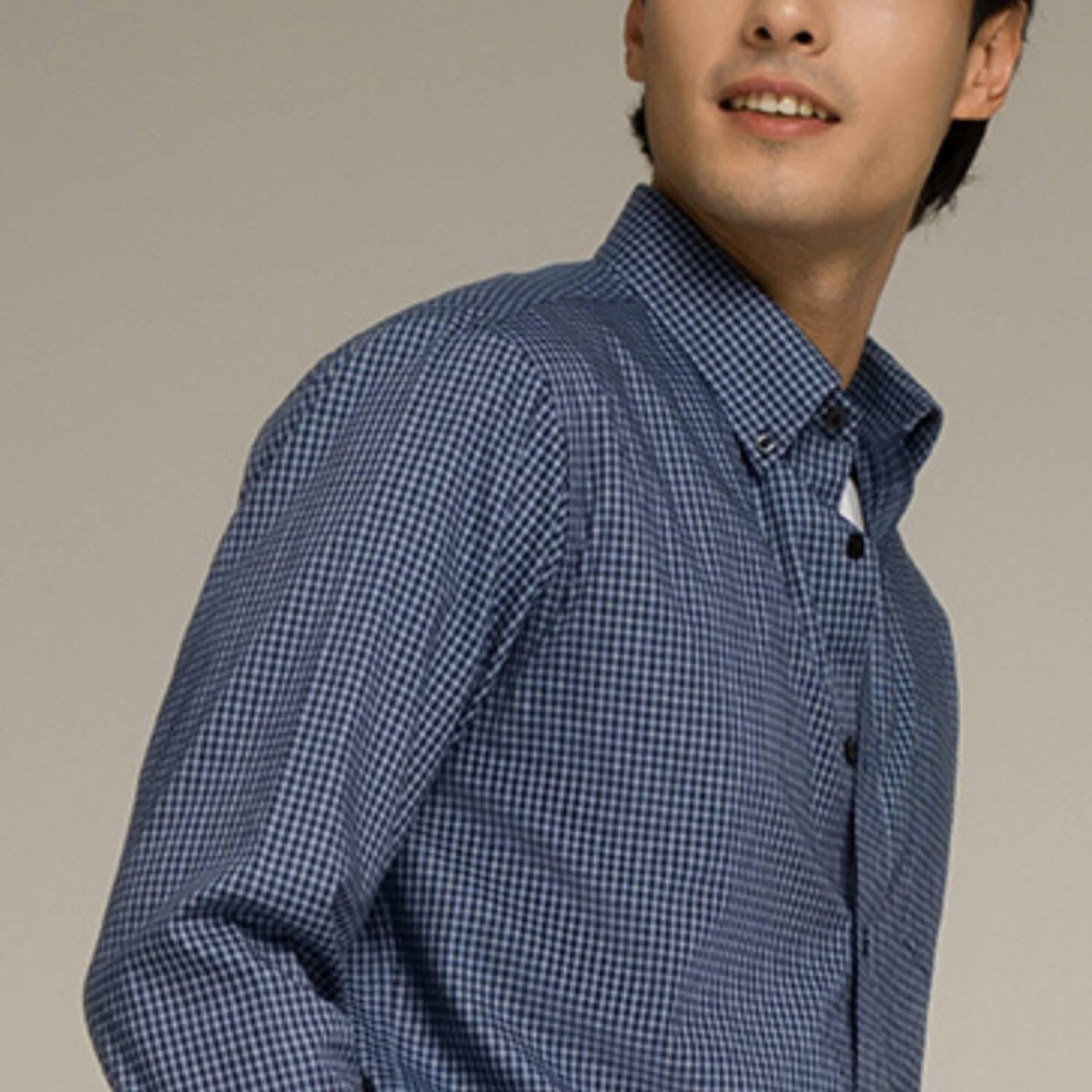 Giordano Men's Wrinkle-Free Long Sleeve Cotton Oxford Shirt - Premium Shirts