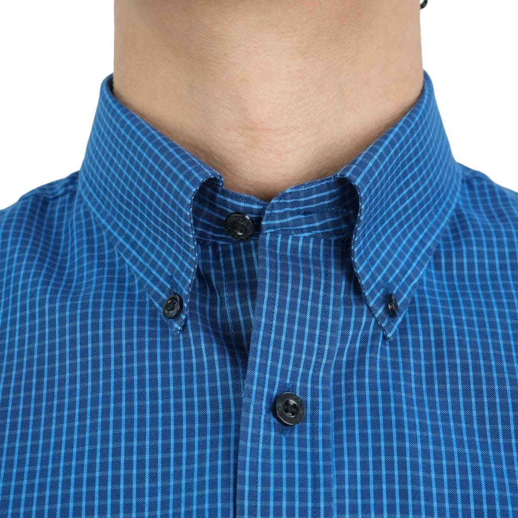 Men's Wrinkle - Free Long Sleeve Cotton Oxford Shirt S - Shop Giordano