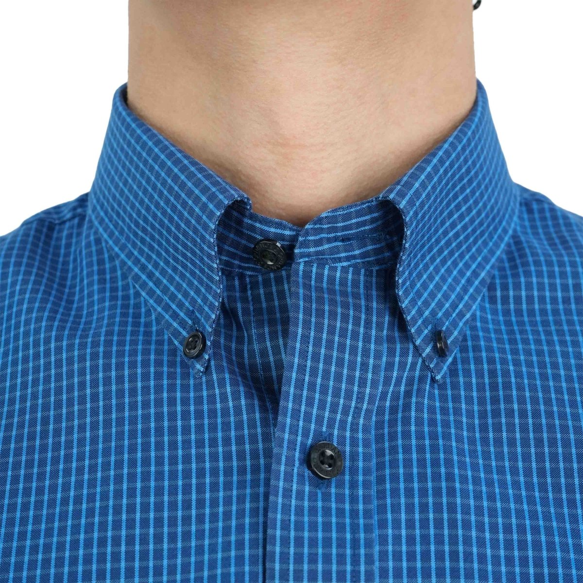 Men's Wrinkle - Free Long Sleeve Cotton Oxford Shirt S - Shop Giordano