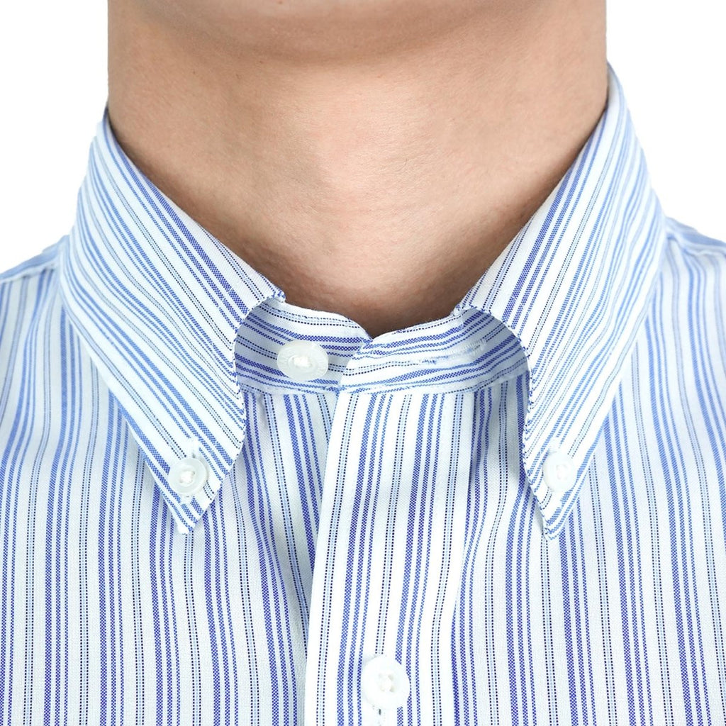 Men's Wrinkle - Free Long Sleeve Cotton Oxford Shirt S - Shop Giordano