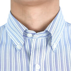 Men's Wrinkle - Free Long Sleeve Cotton Oxford Shirt S - Shop Giordano