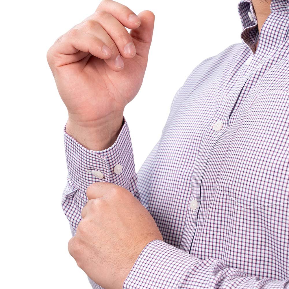 Men's Wrinkle - Free Long Sleeve Cotton Oxford Shirt S - Shop Giordano