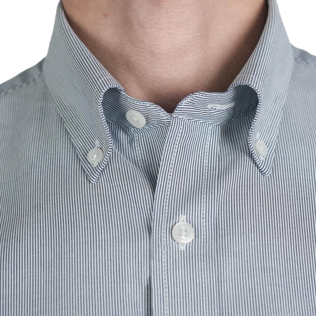 Men's Wrinkle - Free Long Sleeve Cotton Oxford Shirt S - Shop Giordano