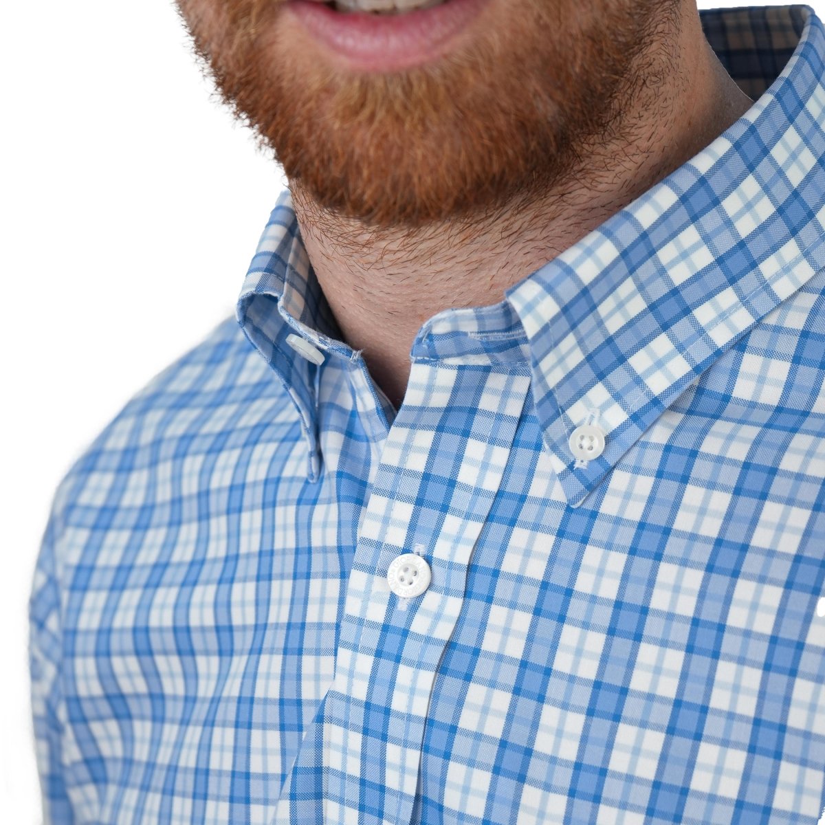 Men's Wrinkle - Free Long Sleeve Cotton Oxford Shirt S - Shop Giordano