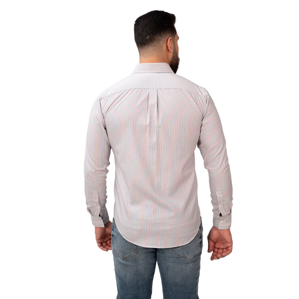 Men's Wrinkle - Free Long Sleeve Cotton Oxford Shirt S - Shop Giordano