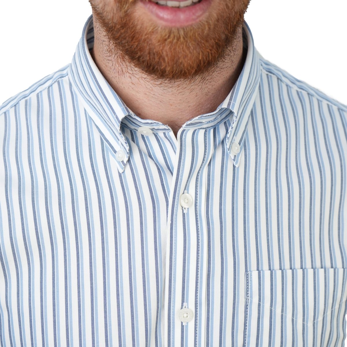 Men's Wrinkle - Free Long Sleeve Cotton Oxford Shirt S - Shop Giordano