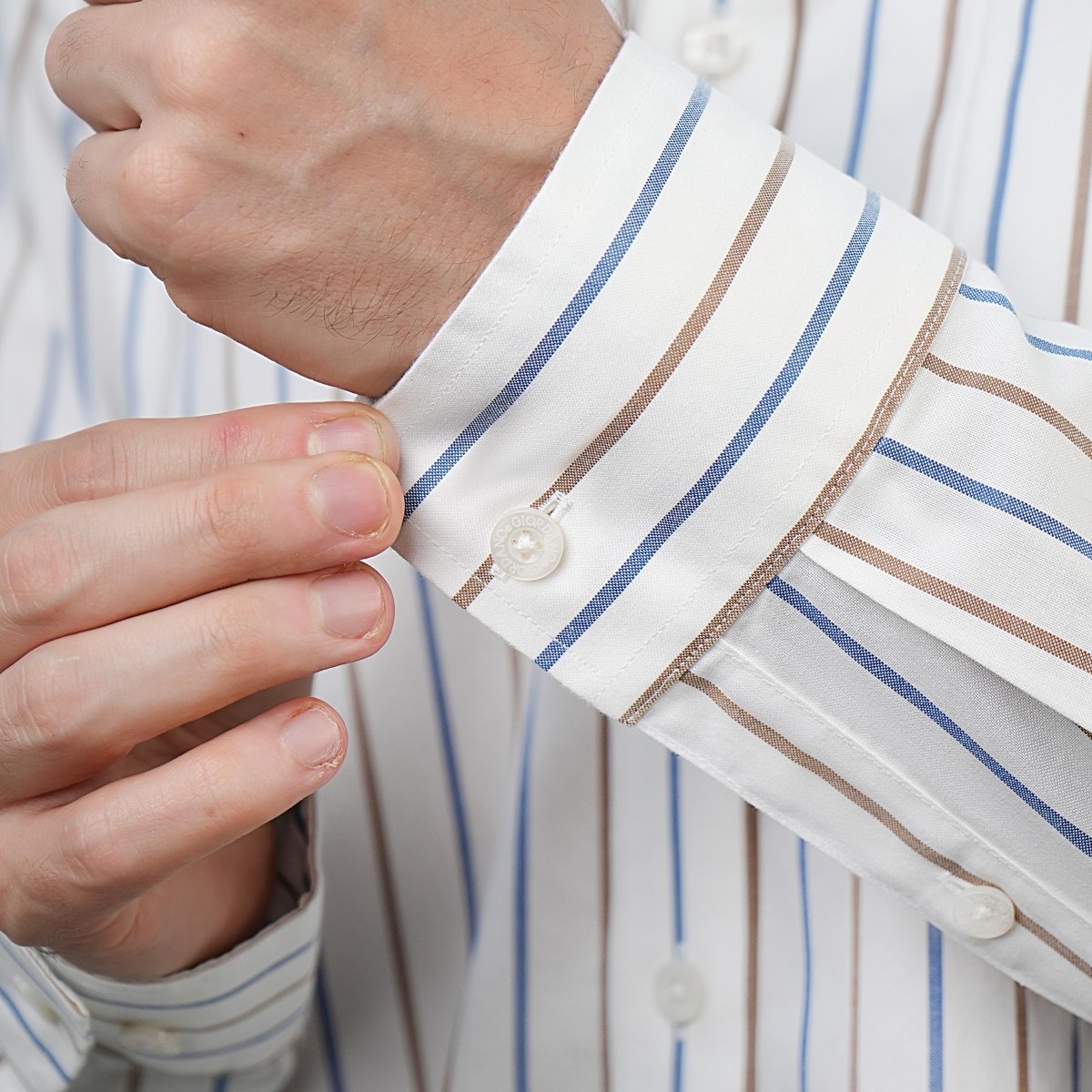 Men's Wrinkle - Free Long Sleeve Cotton Oxford Shirt S - Shop Giordano