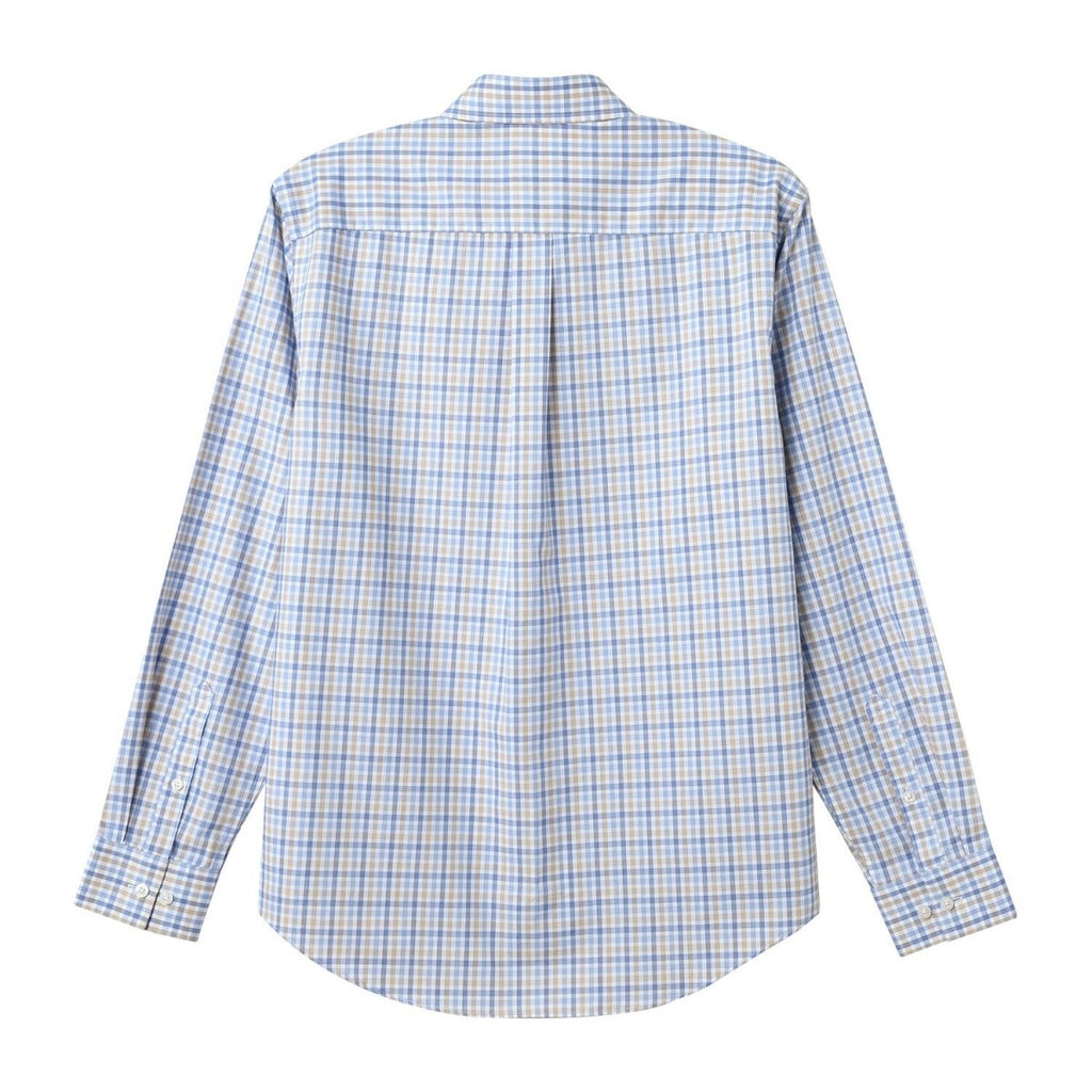 Men's Wrinkle - Free Long Sleeve Cotton Oxford Shirt S - Shop Giordano