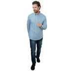 Men's Wrinkle - Free Long Sleeve Cotton Oxford Shirt S - Shop Giordano