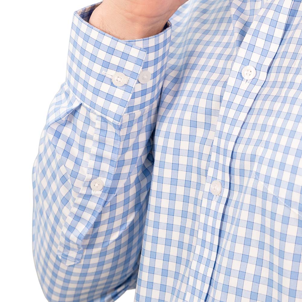 Men's Wrinkle - Free Long Sleeve Cotton Oxford Shirt S - Shop Giordano