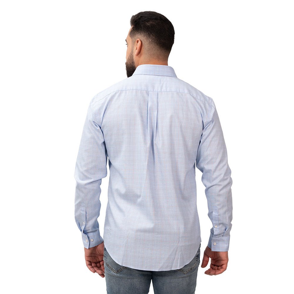 Men's Wrinkle - Free Long Sleeve Cotton Oxford Shirt S - Shop Giordano
