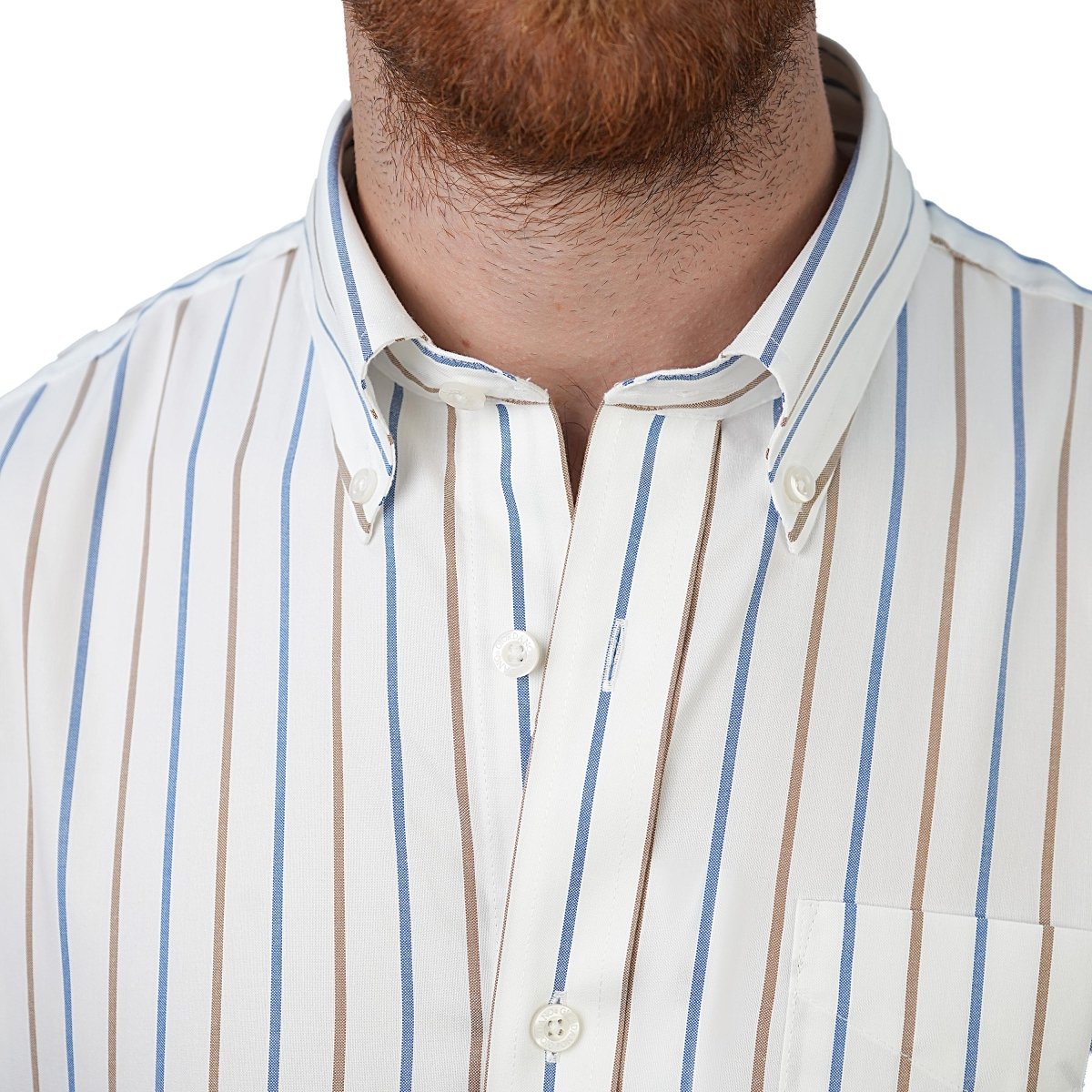 Men's Wrinkle - Free Long Sleeve Cotton Oxford Shirt S - Shop Giordano