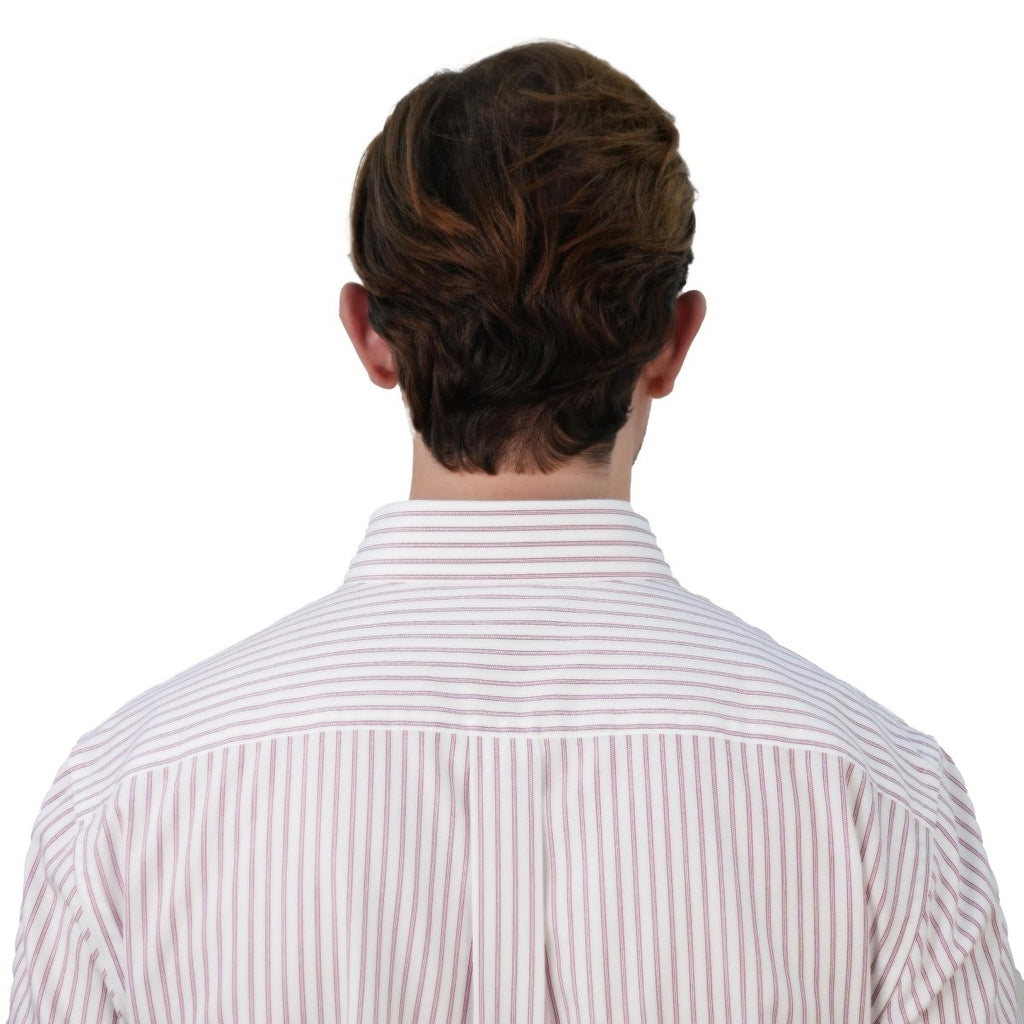 Men's Wrinkle - Free Long Sleeve Cotton Oxford Shirt S - Shop Giordano