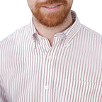 Men's Wrinkle - Free Long Sleeve Cotton Oxford Shirt S - Shop Giordano