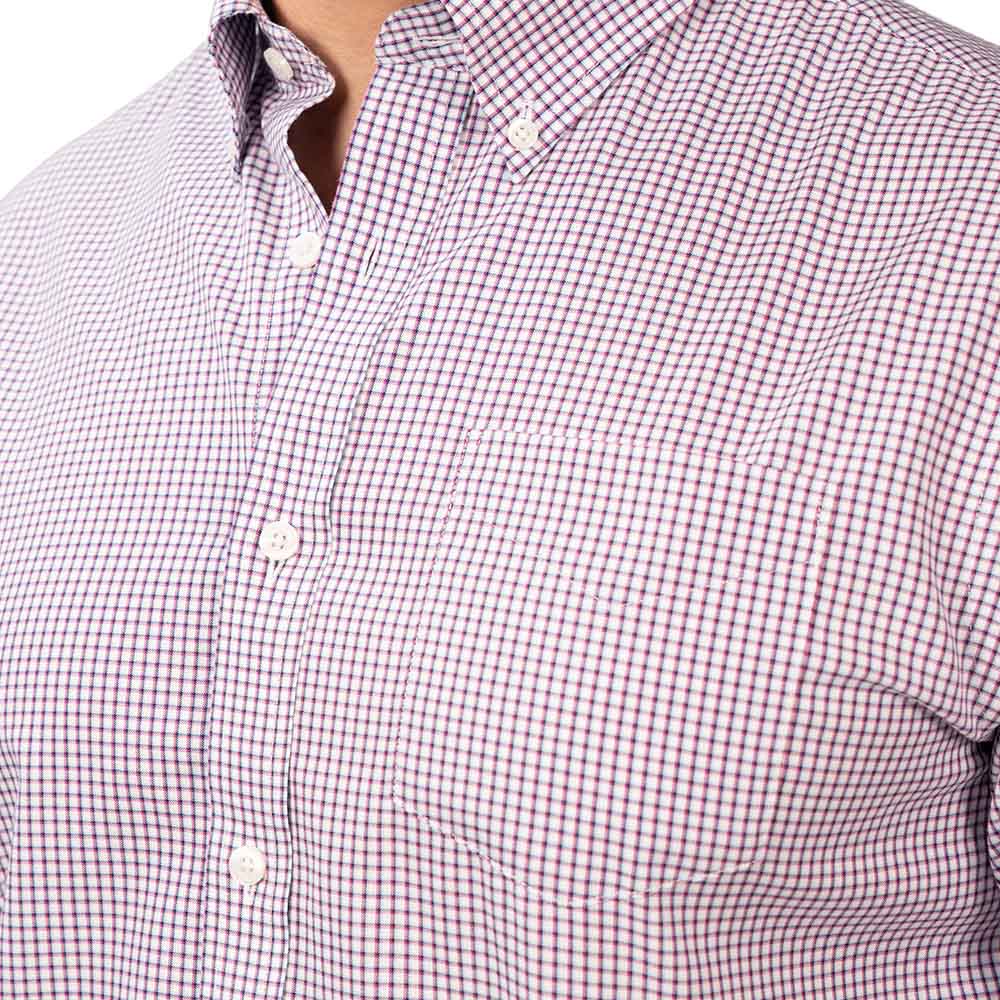 Men's Wrinkle - Free Long Sleeve Cotton Oxford Shirt S - Shop Giordano