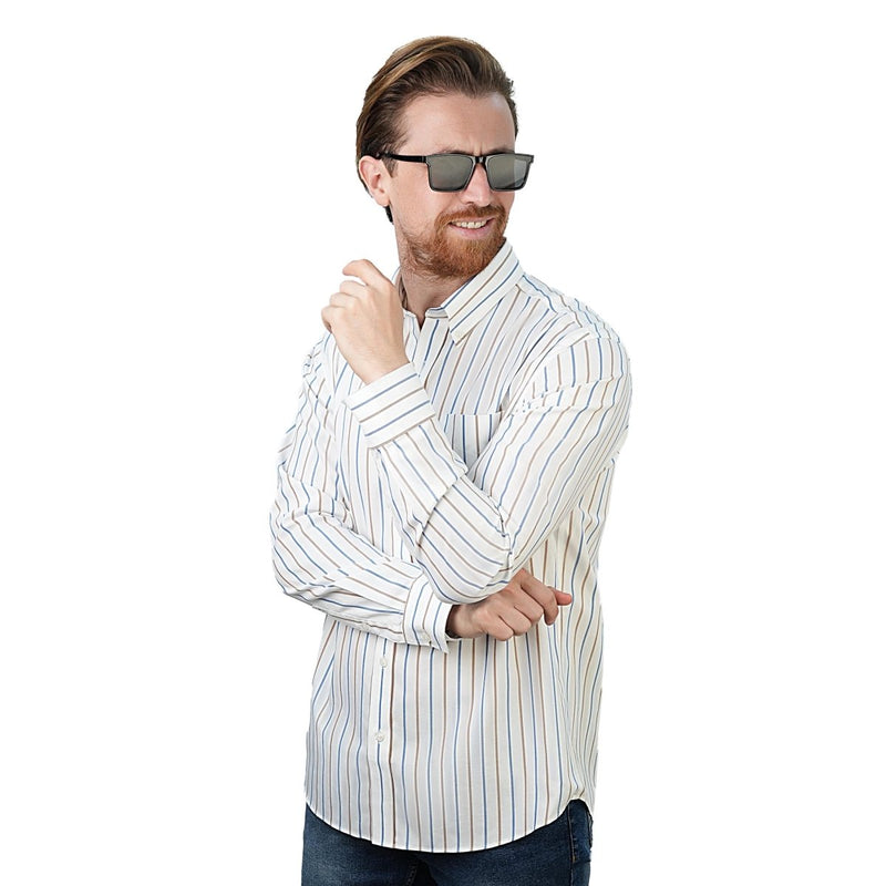 Giordano Men's Wrinkle - Free Long Sleeve Cotton Oxford Shirt - first_variant_option_2 Premium Shirts for Giordano