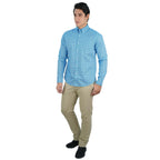 Men's Wrinkle - Free Long Sleeve Cotton Oxford Shirt S - Shop Giordano