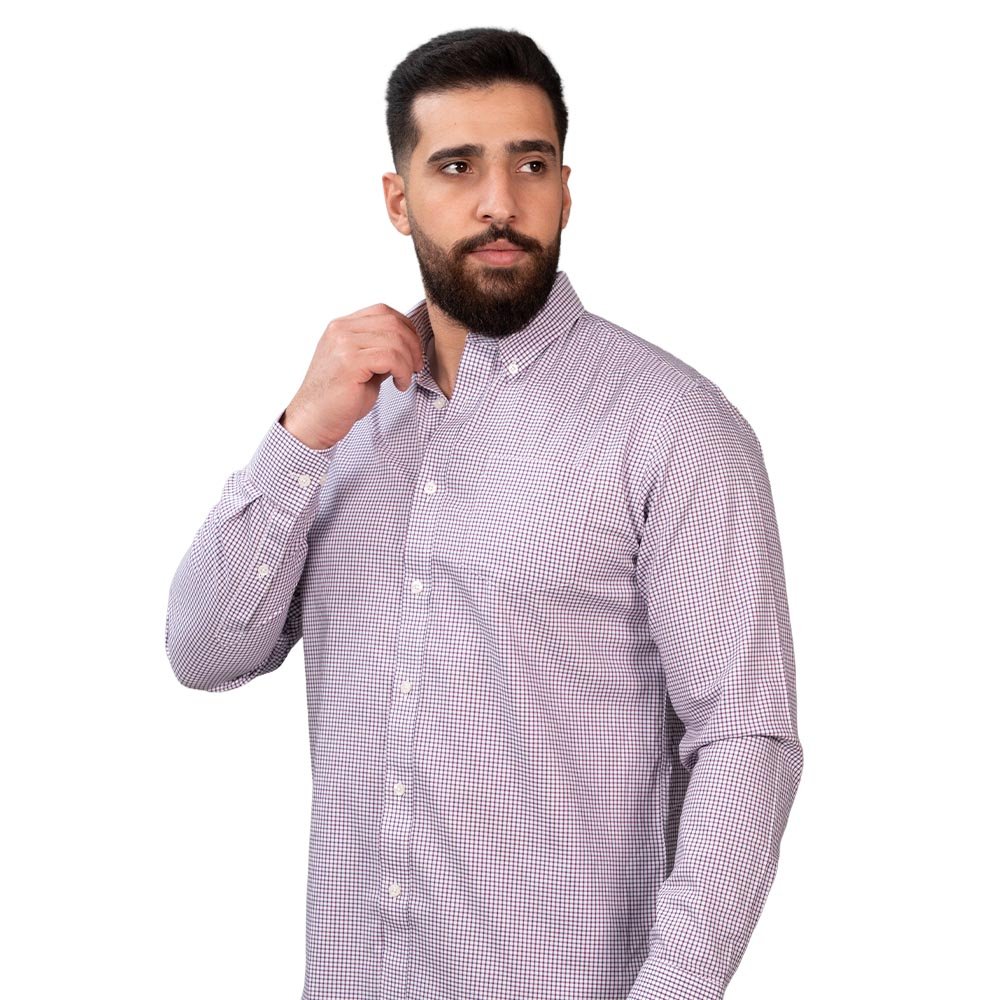 Men's Wrinkle - Free Long Sleeve Cotton Oxford Shirt S - Shop Giordano