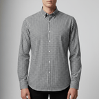 Men's Wrinkle - Free Long Sleeve Cotton Oxford Shirt S - Shop Giordano