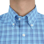 Men's Wrinkle - Free Long Sleeve Cotton Oxford Shirt S - Shop Giordano