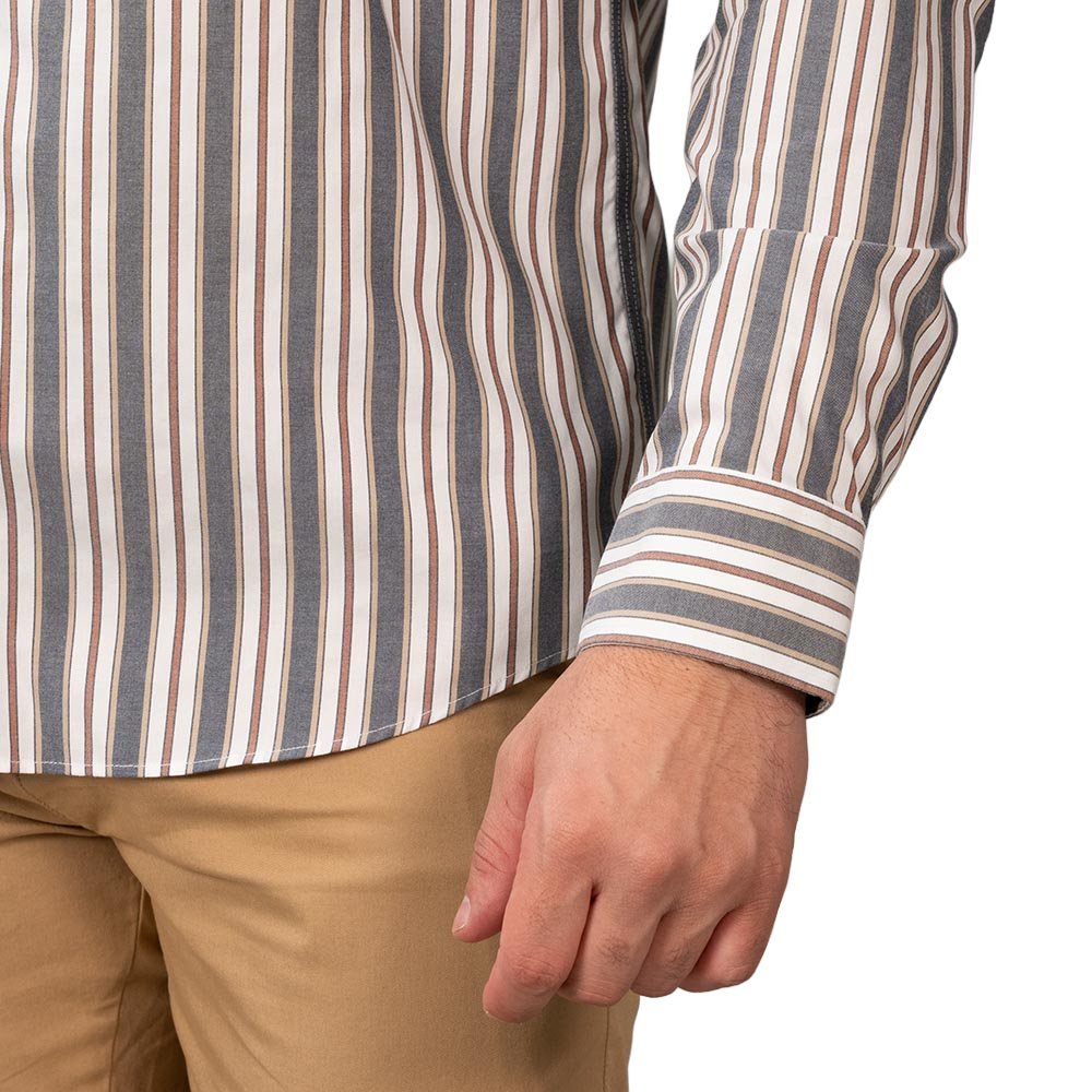 Men's Wrinkle - Free Long Sleeve Cotton Oxford Shirt S - Shop Giordano