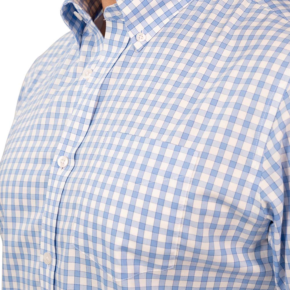 Men's Wrinkle - Free Long Sleeve Cotton Oxford Shirt S - Shop Giordano