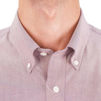 Men's Wrinkle - Free Short Sleeve Cotton Oxford Shirt S - Shop Giordano