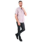 Men's Wrinkle - Free Short Sleeve Cotton Oxford Shirt S - Shop Giordano