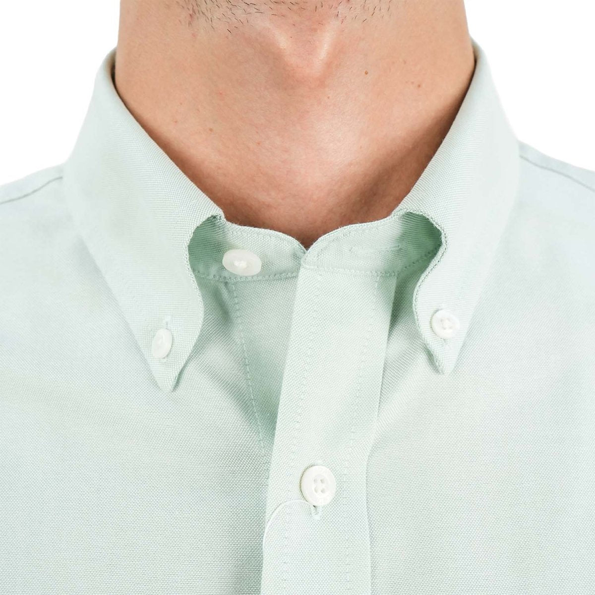 Men's Wrinkle - Free Short Sleeve Cotton Oxford Shirt - Giordano