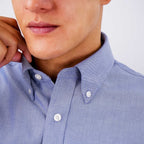 Men's Wrinkle - Free Short Sleeve Cotton Oxford Shirt S - Shop Giordano