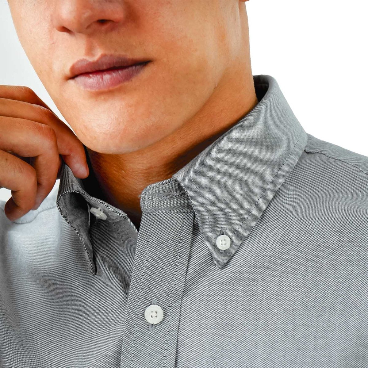 Men's Wrinkle - Free Short Sleeve Cotton Oxford Shirt - Giordano