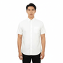Men's Wrinkle - Free Short Sleeve Cotton Oxford Shirt S - Shop Giordano
