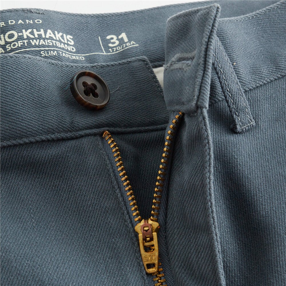 Giordano Mid-Low Rise Slim Pants - Premium Pants