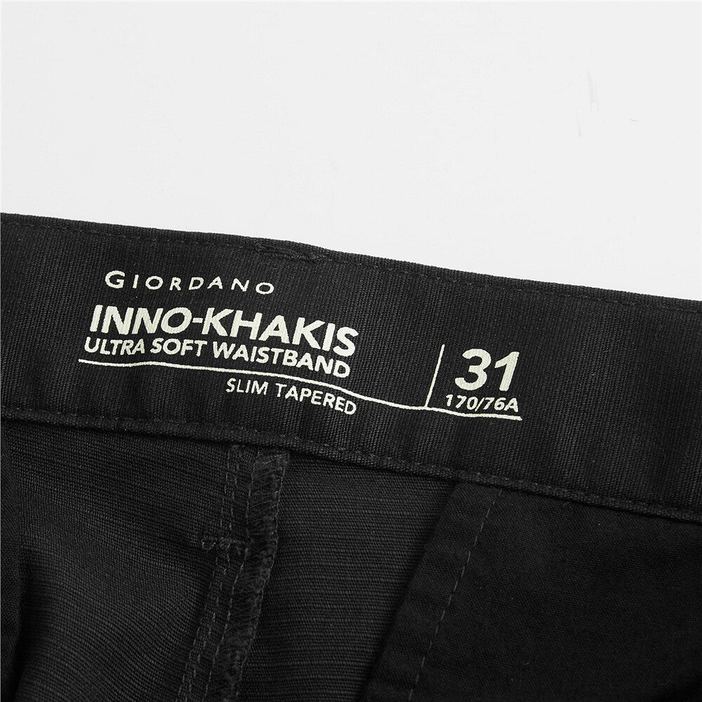 Giordano Mid-Low Rise Slim Pants - Premium Pants