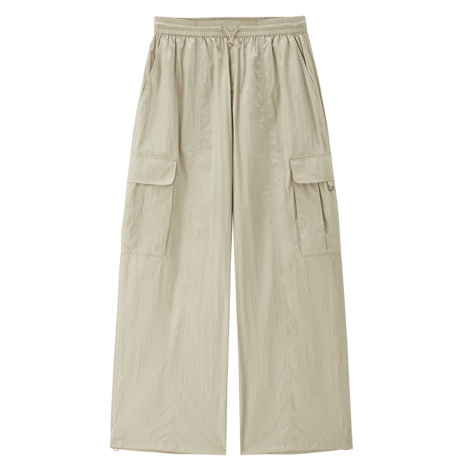 Women's Cropped Nylon Pants | Korea Collection