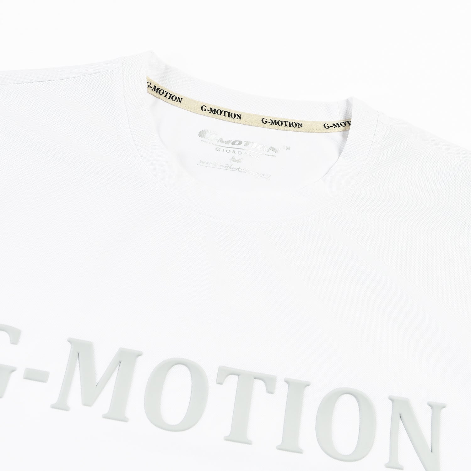 Men's G-Motion Pique Crew Neck Short Sleeve Slim Fit Print Tee