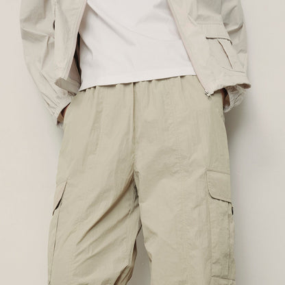 Women's Cropped Nylon Pants | Korea Collection