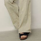 Women's Cropped Nylon Pants | Korea Collection