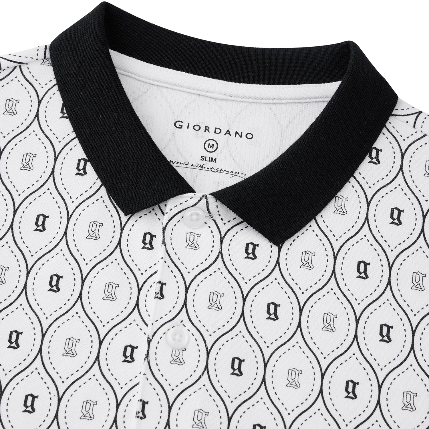 Men's Print Polo